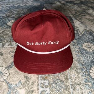 NWT Kavu Get Burly Early Cap - Burgundy